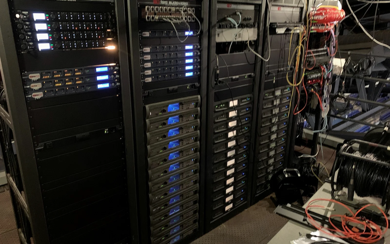 AV rack service and troubleshooting in Houston