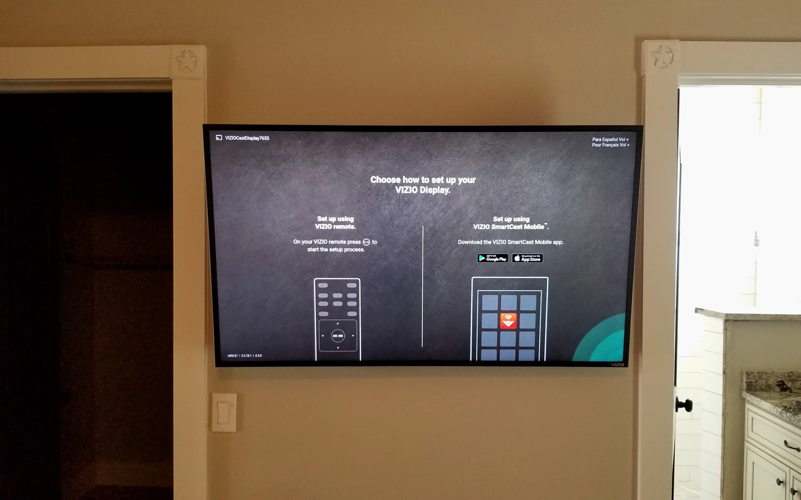 Finished media room system controlled by custom automation driver